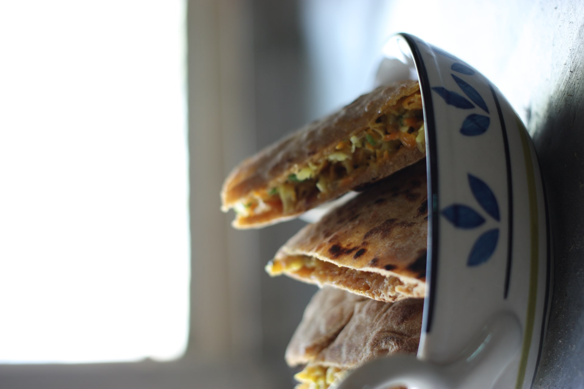 Filled Local Khambir Bread